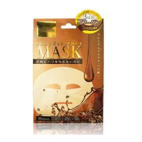 Japan Gals Маска для лица c тремя видами коллагена Essence Premium, 30 шт. фото