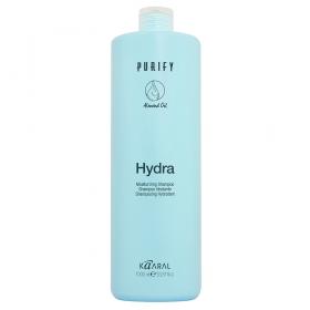 Kaaral Увлажняющий шампунь для сухих волос Moisturizing Hydra Shampoo, 1000 мл. фото