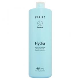 Kaaral Увлажняющий шампунь для сухих волос Moisturizing Hydra Shampoo, 1000 мл. фото