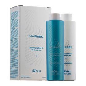 Kaaral Осветляющее и увлажняющее масло для волос с маслом моной де Таити Nourishing Lightener Oil, 400 мл. фото