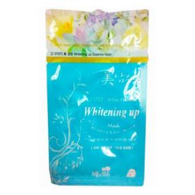 Mijin Маска 2 шаговая осветляющая 2 Step White Flower Whitening Mask, 1 шт. фото