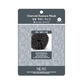 Mijin Тканевая маска древесный уголь Charcoal Essence Mask Mijin 23 г. фото