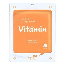 Mijin Маска тканевая с облепихой MJ on Vitamin Mask, 1 шт. фото