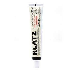 Klatz Зубная паста для мужчин Бешеный имбирь без фтора, 75 мл. фото