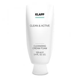 Klapp Очищающая крем-пенка Cleansing Cream Foam, 100 мл. фото