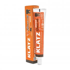 Klatz Зубная паста для девушек Апероль шприц без фтора, 75 мл. фото