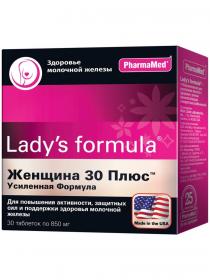 Ladys Formula Женщина 30 плюс Усиленная формула таблетки 30. фото