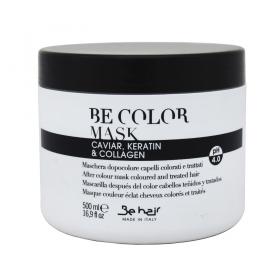 Be Hair Маска-фиксатор цвета для окрашенных волос, 500 мл. фото