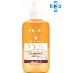 Vichy Солнцезащный двухфазный спрей-активатор загара SPF 30, 200 мл. фото