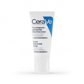 CeraVe Увлажняющий лосьон для лица с церамидами для нормальной и сухой кожи, 52 мл. фото