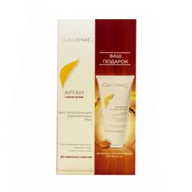 Galenic Набор Арган Восстанавливающий моделирующий крем 40ml  Подарок Питательно-регенерирующая маска 15ml. фото