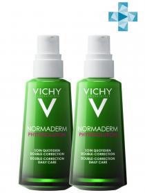 Vichy Комплект Нормадерм Фитосолюшн Корректирующий уход против несовершенств двойного действия, 2 шт. по 50 мл. фото