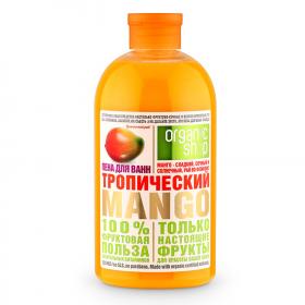 Organic Shop Пена для ванн Тропический манго, 500 мл. фото