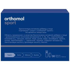 Orthomol Комплекс Спорт 30 флаконов х 20 мл  30 таблеток х 1 г. фото