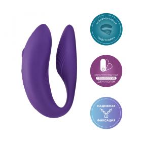 We-Vibe Вибратор Chorus для пар, фиолетовый. фото