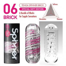 Tenga Мастурбатор Spinner Brick. фото