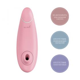 Womanizer Бесконтактный клиторальный стимулятор Premium Eco Rose. фото