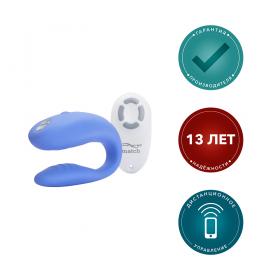 We-Vibe Вибратор Match для пар, голубой. фото