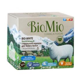 BioMio Стиральный порошок для белого белья, 1500 г. фото