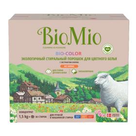 BioMio Стиральный порошок для цветного белья, 1500 мл. фото