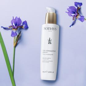 Sothys Очищающее молочко для жирной и комбинированной кожи с экстрактом ириса, 200 мл. фото