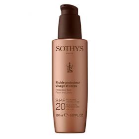 Sothys Молочко с SPF20 для лица и тела, 150 мл. фото