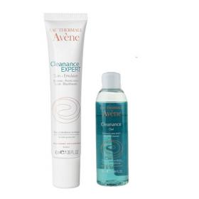Avene Набор Клинанс Эксперт Эмульсия 40 мл  Очищающий гель Клинанс 50 мл. фото
