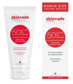 Skincode Солнцезащитный лосьон для лица SPF 50, 100 мл. фото