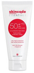 Skincode Солнцезащитный лосьон для лица SPF 50, 100 мл. фото