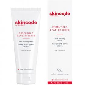 Skincode Очищающая маска с эффектом сужения пор, 75 мл. фото