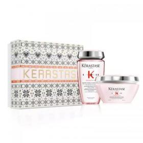 Kerastase Набор Genesis по уходу за ослабленными волосами, склонными к выпадению Шампунь-Ванна Hydra-Fortifiant, 250 мл  Маска Reconstituant, 200 мл. фото