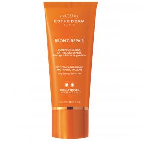 Institut Esthederm Крем для лица, шеи и декольте при умеренном солнце Bronz Repair, 50 мл. фото