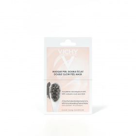 Vichy Минеральная маска-пилинг Двойное сияние для увлажнения и укрепления кожи лица, 2 х 6 мл. фото