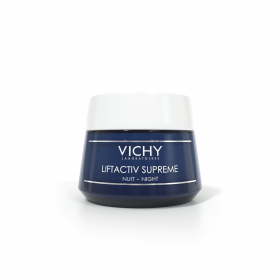 Vichy Supreme Антивозрастной ночной крем-уход с эффектом лифтинга для лица и зоны декольте, 50 мл. фото