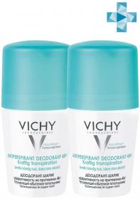 Vichy Комплект Дезодорант- шарик, регулирующий избыточное потоотделение 2 шт х 50 мл. фото