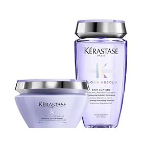 Kerastase Комплект Блонд Абсолю маска  шампунь-ванна. фото