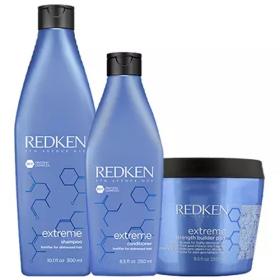 Redken Набор шампунь 300 мл  кондиционер 250 мл  маска 250 мл. фото