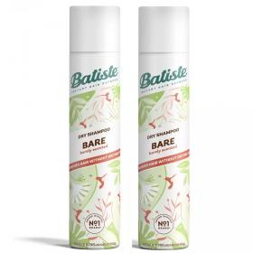 Batiste Сухой шампунь для волос Bare с цветочным ароматом, 2 х 200 мл. фото