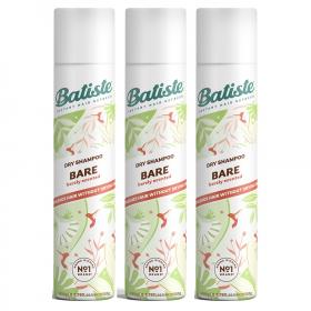 Batiste Комплект Bare Сухой шампунь 3 шт х 200 мл. фото