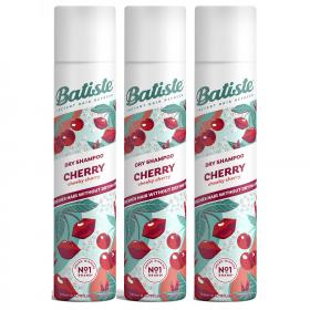 Batiste Сухой шампунь для волос Cherry с ароматом вишни, 3 х 200 мл. фото