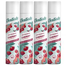 Batiste Сухой шампунь для волос Cherry с ароматом вишни, 4 х 200 мл. фото