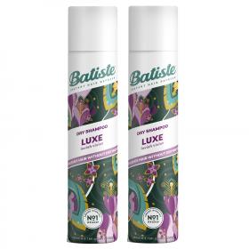 Batiste Сухой шампунь для волос Luxe с цветочным ароматом, 2 х 200 мл. фото
