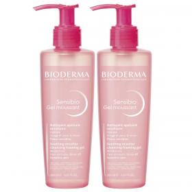 Bioderma Набор мицеллярный гель для чувствительной кожи, 2х200 мл. фото