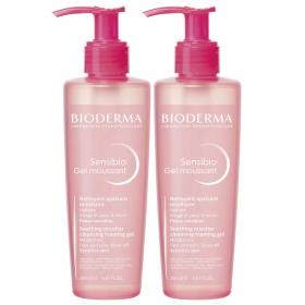 Bioderma Набор мицеллярный гель для чувствительной кожи, 2х200 мл. фото