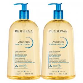 Bioderma Набор увлажняющее масло для душа, 2х1 л. фото