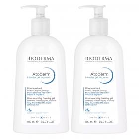 Bioderma Набор очищающий гель Intensive, 2х500 мл. фото