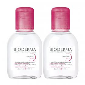 Bioderma Набор мицеллярная вода H2O, 2х100 мл. фото