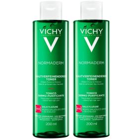Vichy Комплект Нормадерм Лосьон-тоник, сужающий поры, 2 х 200мл. фото