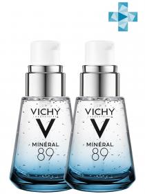 Vichy Комплект Гель-сыворотка для всех типов кожи Минерал 89, 2 х 30 мл. фото