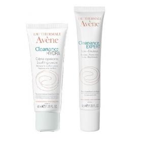 Avene Комплект Клинанс Гидра Успокаивающий крем, 40млЭмульсия себорегулирующая кераторегулирующая, 40мл. фото